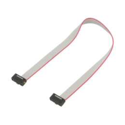 Cablu panglică cu conectori IDC; IDC,din ambele părţi; 190mm