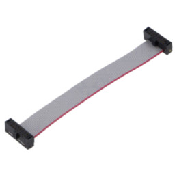 Cablu panglică cu conectori IDC; IDC,din ambele părţi; 76,2mm