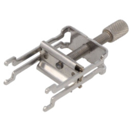 Rail mounted connector End/partition plate; orange; 283; 283-9