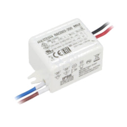 Alimentator: pulsatoriu; LED; 3W; 3÷12VDC; 350mA; 90÷264VAC; IP66
