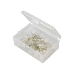 Diodă: LED-kit; THT; 5mm; 50buc; roşie/verde; 3÷15VDC; 7,5÷8mA; 50°