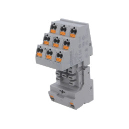 Stativ; pentru şină DIN; -40÷85°C; 43x90x111mm