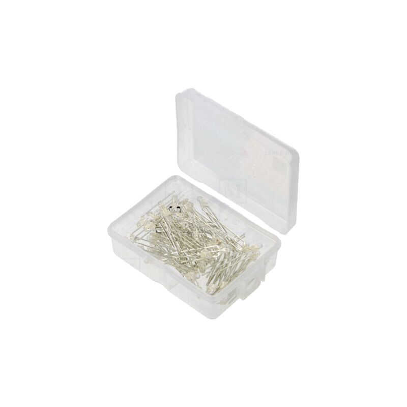 Diodă: LED-kit; THT; 3mm; 50buc; roşie/verde; 3÷15VDC; 7,5÷8mA; 30°