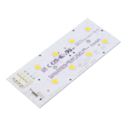 Baretă LED; W: 49,5mm; L: 121,4mm; Nr.diode: 8; CRImin: 70; 4000K