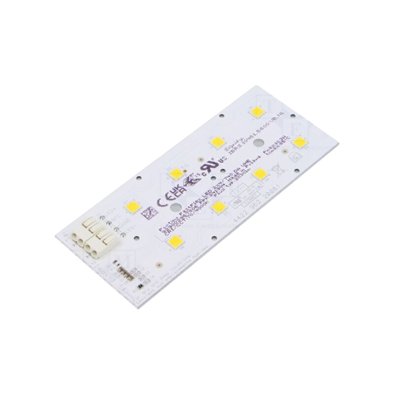 Baretă LED; W: 49,5mm; L: 121,4mm; Nr.diode: 8; CRImin: 70; 4000K Baretă LED; W: 49,5mm; L: 121,4mm; Nr.diode: 8; CRImin: 70; 4000K