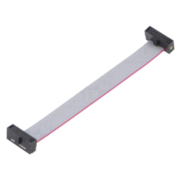 Cablu panglică cu conectori IDC; IDC,din ambele părţi; 76,2mm
