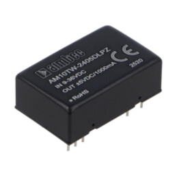 Convertor: DC/DC; 10W; Uintr: 9÷36VDC; Uieş: 5VDC; Uieş2: -5VDC; THT