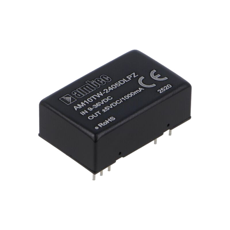 Convertor: DC/DC; 10W; Uintr: 9÷36VDC; Uieş: 5VDC; Uieş2: -5VDC; THT Convertor: DC/DC; 10W; Uintr: 9÷36VDC; Uieş: 5VDC; Uieş2: -5VDC; THT