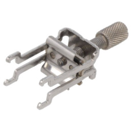 Rail mounted connector End/partition plate; orange; 283; 283-9