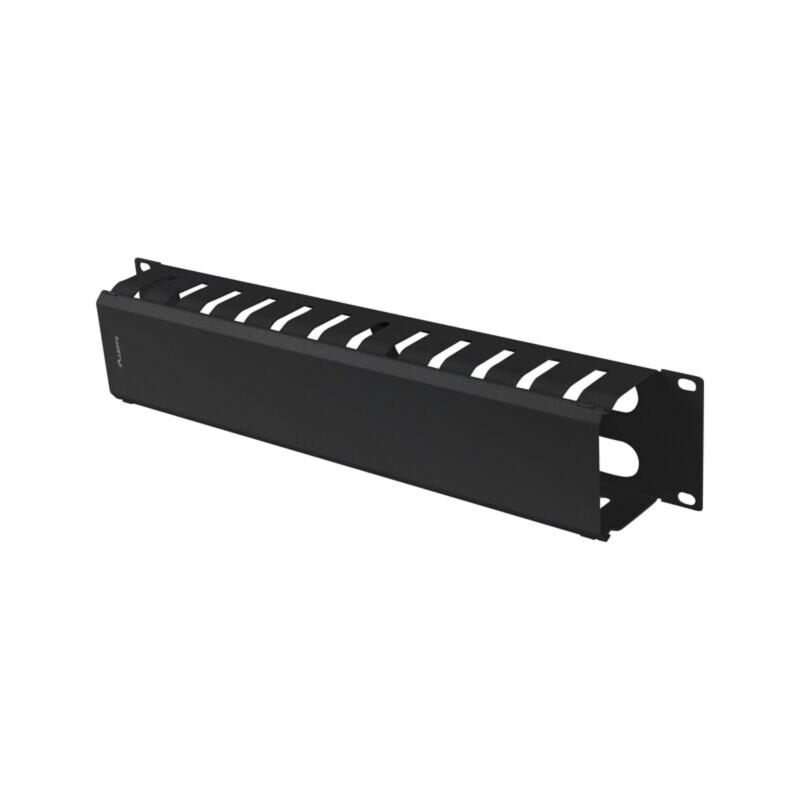 Organizator cabluri; 2U; neagră; Standard: 19" Organizator cabluri; 2U; neagră; Standard: 19"