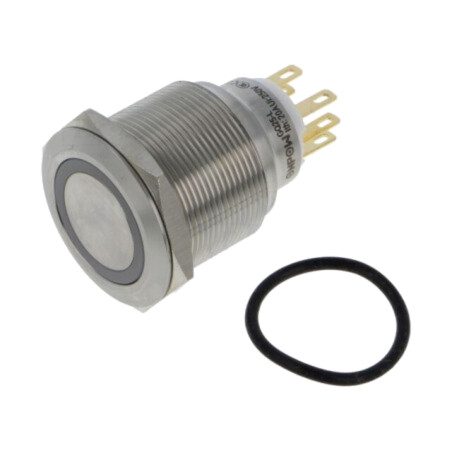 Comutator: anti-vandalism; Poz: 2; SPDT; 3A/220VAC; 5A/24VDC; IP65