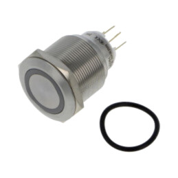 Comutator: anti-vandalism; Poz: 2; SPDT; 3A/220VAC; 5A/24VDC; IP65