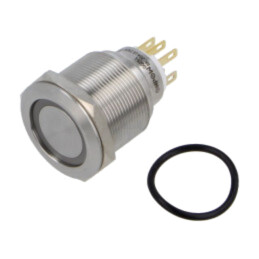 Comutator: anti-vandalism; Poz: 2; SPDT; 3A/220VAC; 5A/24VDC; IP65