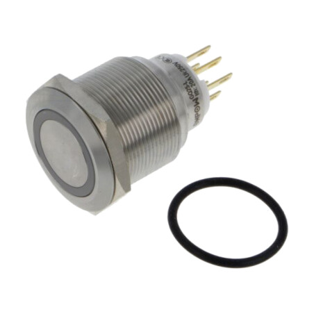 Comutator: anti-vandalism; Poz: 2; SPDT; 3A/220VAC; 5A/24VDC; IP65