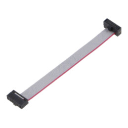 Cablu panglică cu conectori IDC; IDC,din ambele părţi; 76,2mm