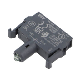 Element de iluminare; 22mm; Ilum: LED; frontală; verde; 110÷130VDC
