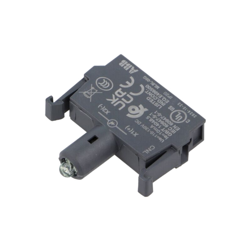 Element de iluminare; 22mm; Ilum: LED; frontală; verde; 110÷130VDC
