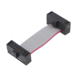 Cablu panglică cu conectori IDC; IDC,din ambele părţi; 25,4mm