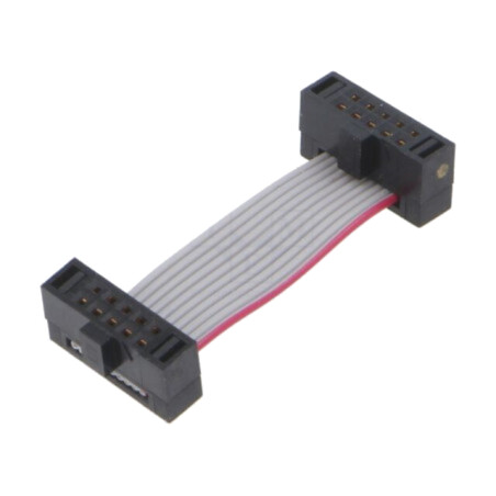 Cablu panglică cu conectori IDC; IDC,din ambele părţi; 25,4mm