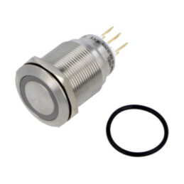 Comutator: anti-vandalism; Poz: 2; SPDT; 3A/220VAC; 5A/24VDC; IP65