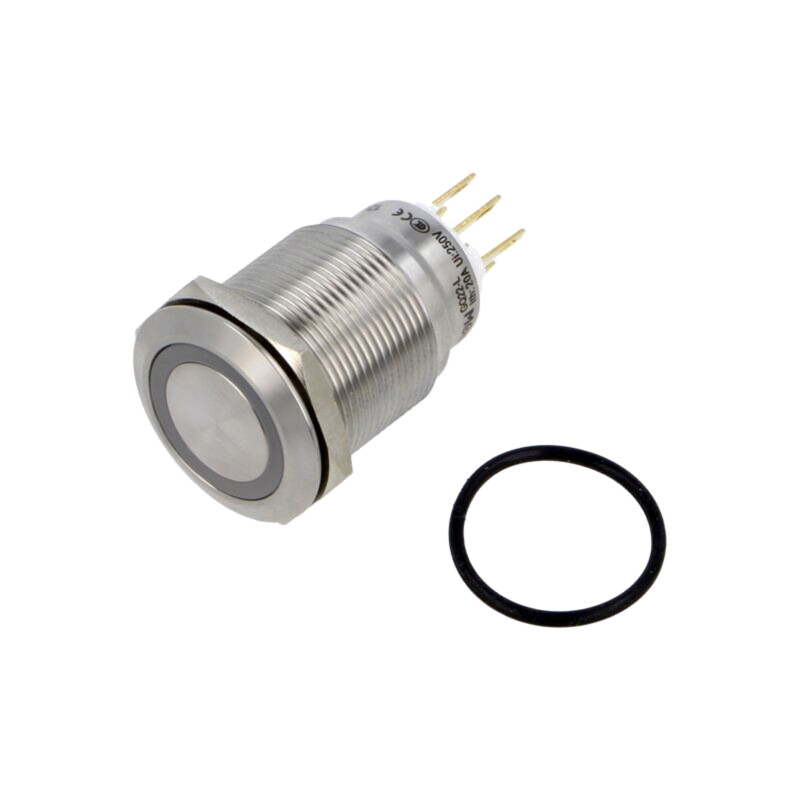 Comutator: anti-vandalism; Poz: 2; SPDT; 3A/220VAC; 5A/24VDC; IP65