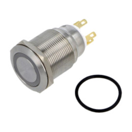Comutator: anti-vandalism; Poz: 2; SPDT; 3A/220VAC; 5A/24VDC; IP65