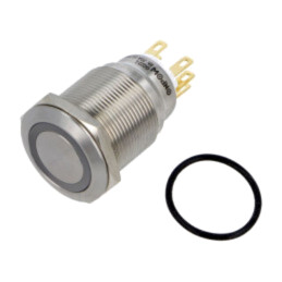 Comutator: anti-vandalism; Poz: 2; SPDT; 3A/220VAC; 5A/24VDC; IP65