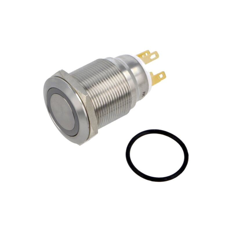 Comutator: anti-vandalism; Poz: 2; SPDT; 3A/220VAC; 5A/24VDC; IP65 Comutator: anti-vandalism; Poz: 2; SPDT; 3A/220VAC; 5A/24VDC; IP65