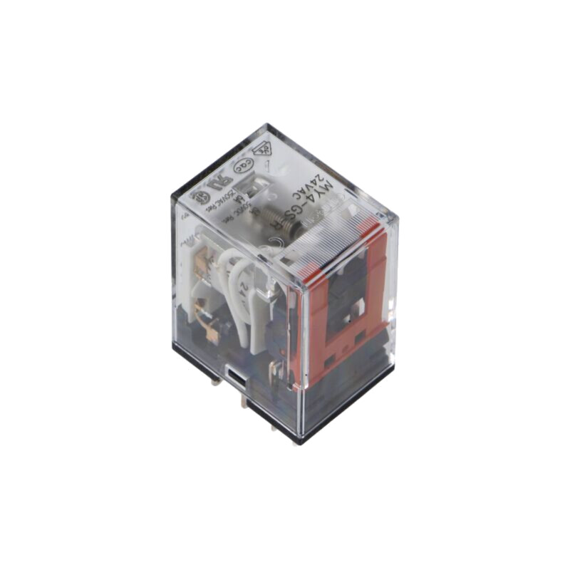 Releu: electromagnetic; 4PDT; Ubobină: 24VAC; Icontacte max: 6A