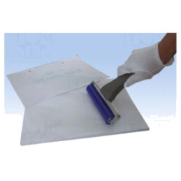 Accesorii cleanroom: hârtie adezivă; 25buc; 330x240mm; cleanroom