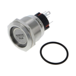Comutator: anti-vandalism; Poz: 2; SPDT; 1A/220VAC; IP65; ON-ON