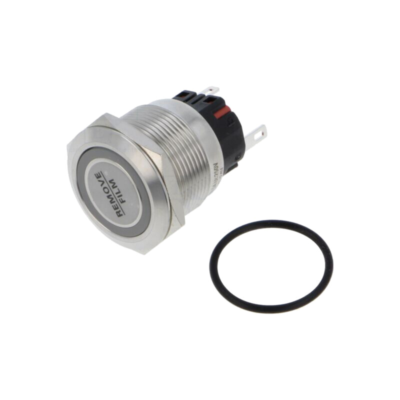Comutator: anti-vandalism; Poz: 2; SPDT; 1A/220VAC; IP65; ON-ON Comutator: anti-vandalism; Poz: 2; SPDT; 1A/220VAC; IP65; ON-ON