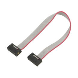 Cablu panglică cu conectori IDC; IDC,din ambele părţi; 101,6mm