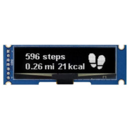 Afişaj: OLED; grafic; 2"; 128x32; Dim: 71x23mm; albă; PIN: 7; 2,8÷3VDC