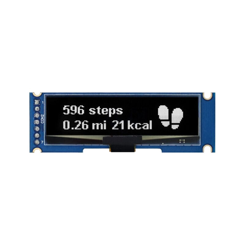 Afişaj: OLED; grafic; 2"; 128x32; Dim: 71x23mm; albă; PIN: 7; 2,8÷3VDC