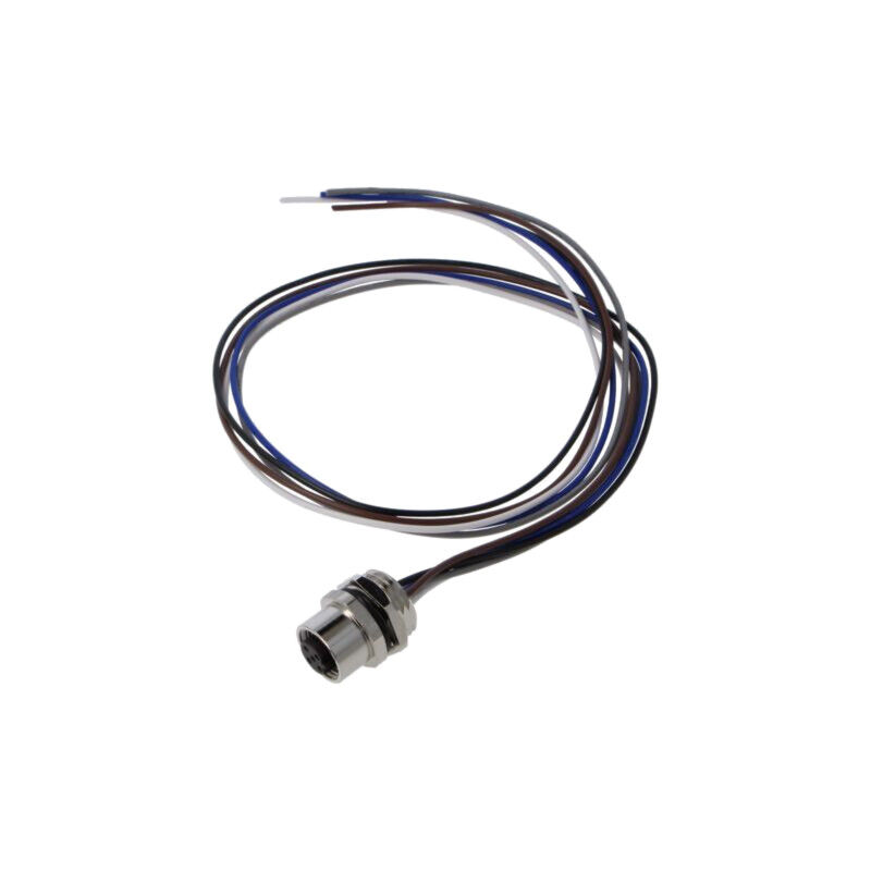 Conector: M12; soclu; mamă; 2A; 60V; PIN: 5; IP67; drept; cabluri Conector: M12; soclu; mamă; 2A; 60V; PIN: 5; IP67; drept; cabluri