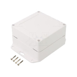 Carcasă: universală; X: 105mm; Y: 105mm; Z: 60mm; ZP; ASA; albe; IP67