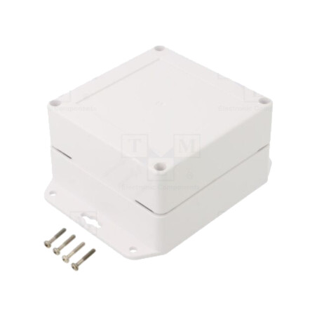 Carcasă: universală; X: 105mm; Y: 105mm; Z: 60mm; ZP; ASA; albe; IP67