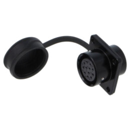 Conector: circular; soclu; mamă; PIN: 12; IP67; SA20; 5A; 400V; lipire