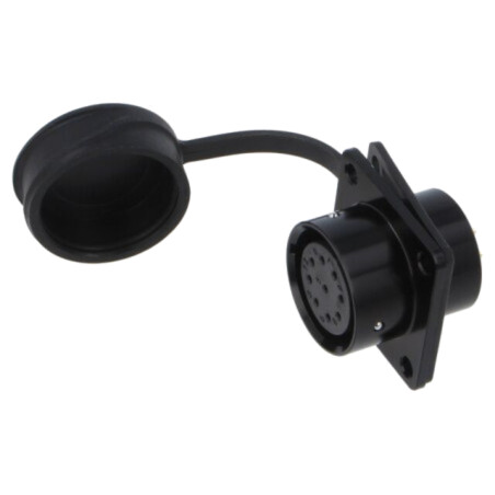 Conector: circular; soclu; mamă; PIN: 9; IP67; SA20; 5A; 500V; lipire