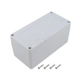 Carcasă: universală; X: 80mm; Y: 160mm; Z: 45mm; ZP; ABS; gri deschis