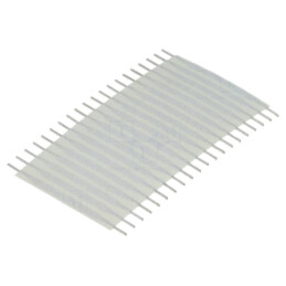 Conector: cablu jumper flexibil; P.cablu-bandă: 2,54mm; L: 25,4mm