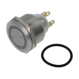Comutator: anti-vandalism; Poz: 2; SPDT; 3A/220VAC; 5A/24VDC; IP65