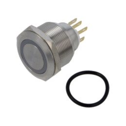 Comutator: anti-vandalism; Poz: 2; SPDT; 3A/220VAC; 5A/24VDC; IP65