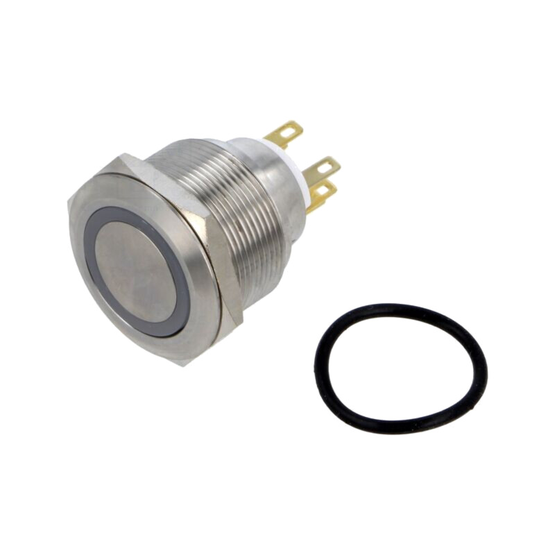 Comutator: anti-vandalism; Poz: 2; SPDT; 3A/220VAC; 5A/24VDC; IP65 Comutator: anti-vandalism; Poz: 2; SPDT; 3A/220VAC; 5A/24VDC; IP65