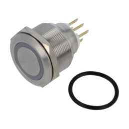 Comutator: anti-vandalism; Poz: 2; SPDT; 3A/220VAC; 5A/24VDC; IP65