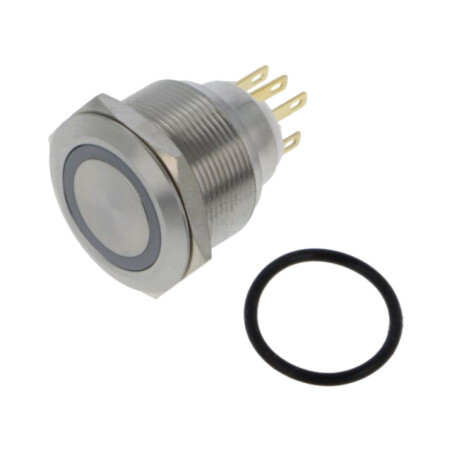 Comutator: anti-vandalism; Poz: 2; SPDT; 3A/220VAC; 5A/24VDC; IP65