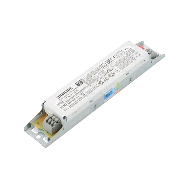 Alimentator: pulsatoriu; LED; 44W; 70÷125VDC; 200÷350mA; IP20; 91% Alimentator: pulsatoriu; LED; 44W; 70÷125VDC; 200÷350mA; IP20; 91%