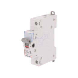 Separator-întrerupător; Poli: 1; pentru şină DIN; 20A; 250VAC