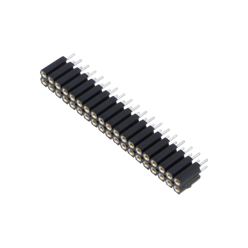 Conector: şiruri pini; soclu; mamă; PIN: 38; BL 6; 3A; 150V; drept